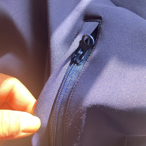 EUC Mens a Donald Ross Large Navy Blue Golf 1/4 Zip Pullover - Picture 10 of 10